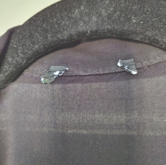 Spooky Tie-Up Button Blouse - Picture 7 of 8